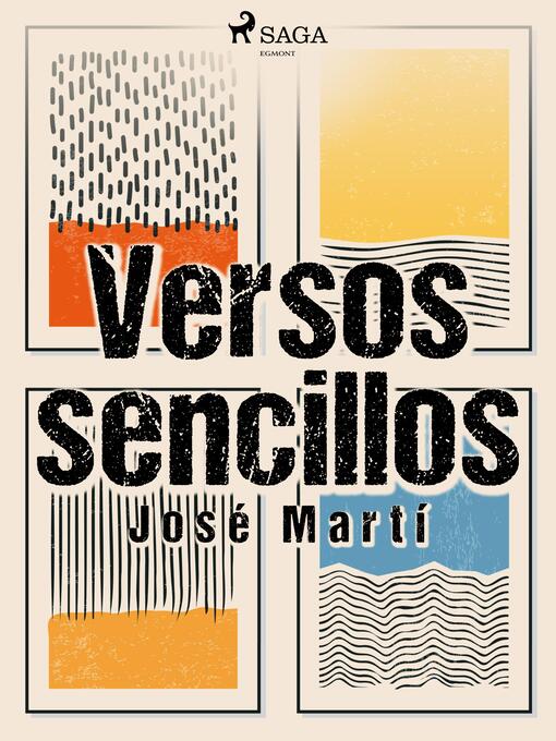 Title details for Versos sencillos by José Martí - Available